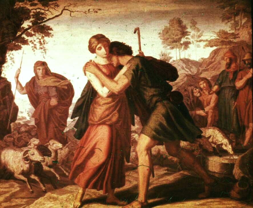 Jacob And Rachel by Julius Schnorr von Carolsfeld